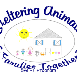 Sheltering Animals & Families Together (SAF-T)® logo